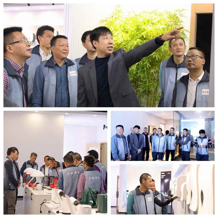 鳳崗書協成員參觀了解CDWK創點