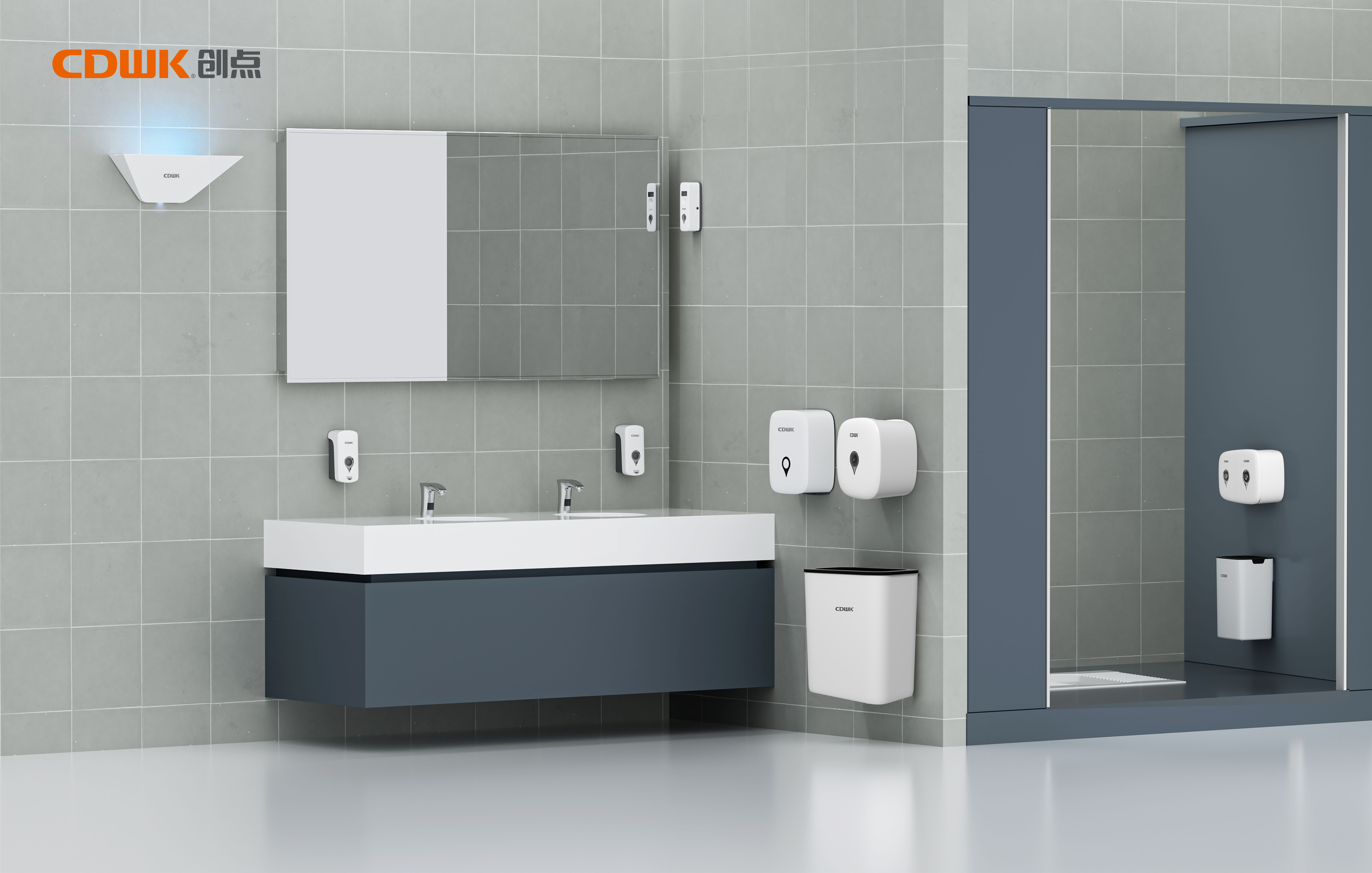 智慧廁所：未來(lái)已來(lái)，cdwk創(chuàng)點(diǎn)品牌的卓越引領(lǐng)